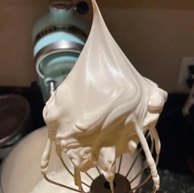 Brown sugar meringue 