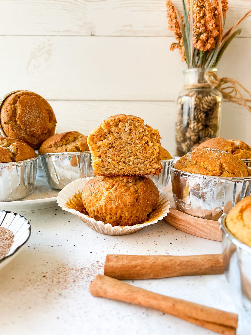Gluten Free Carrot Muffins with DYI Brown Rice Flour&nbsp;Mix