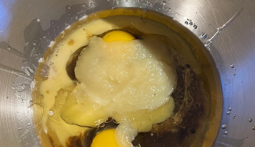 Ingredients for carrot muffin gluten free