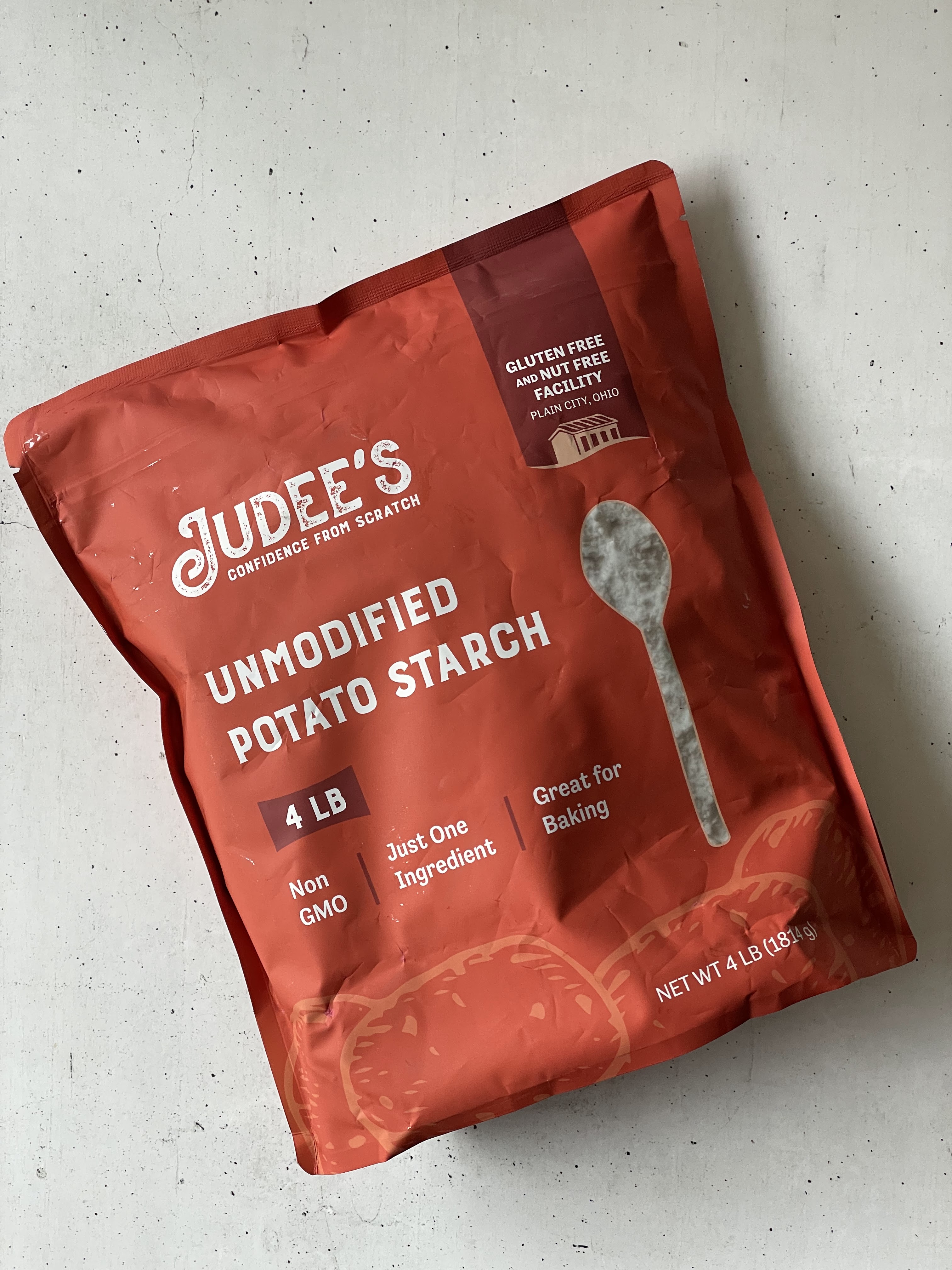 Judee's unmodified photo starch