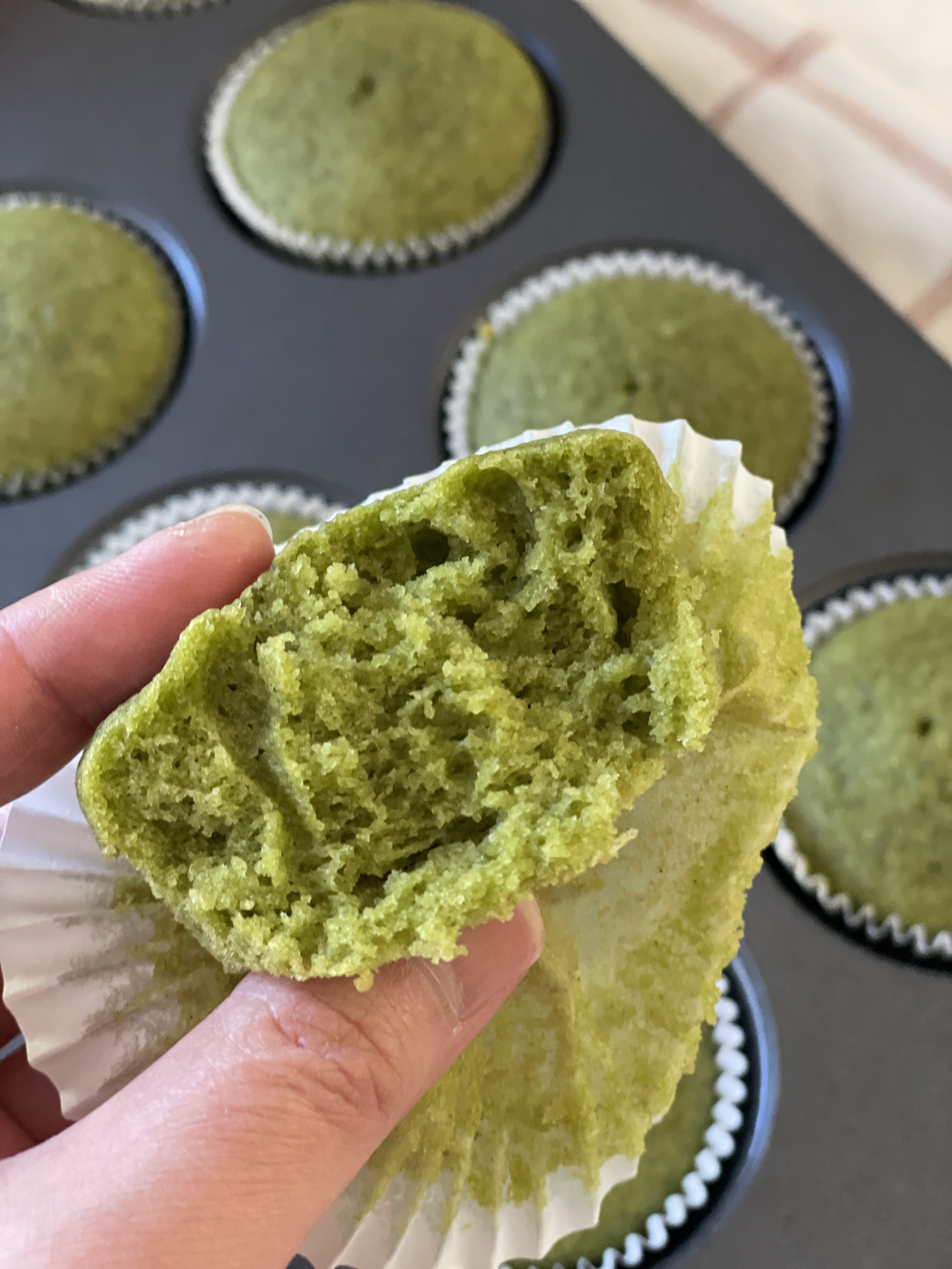 Gluten Free Matcha Cupcakes