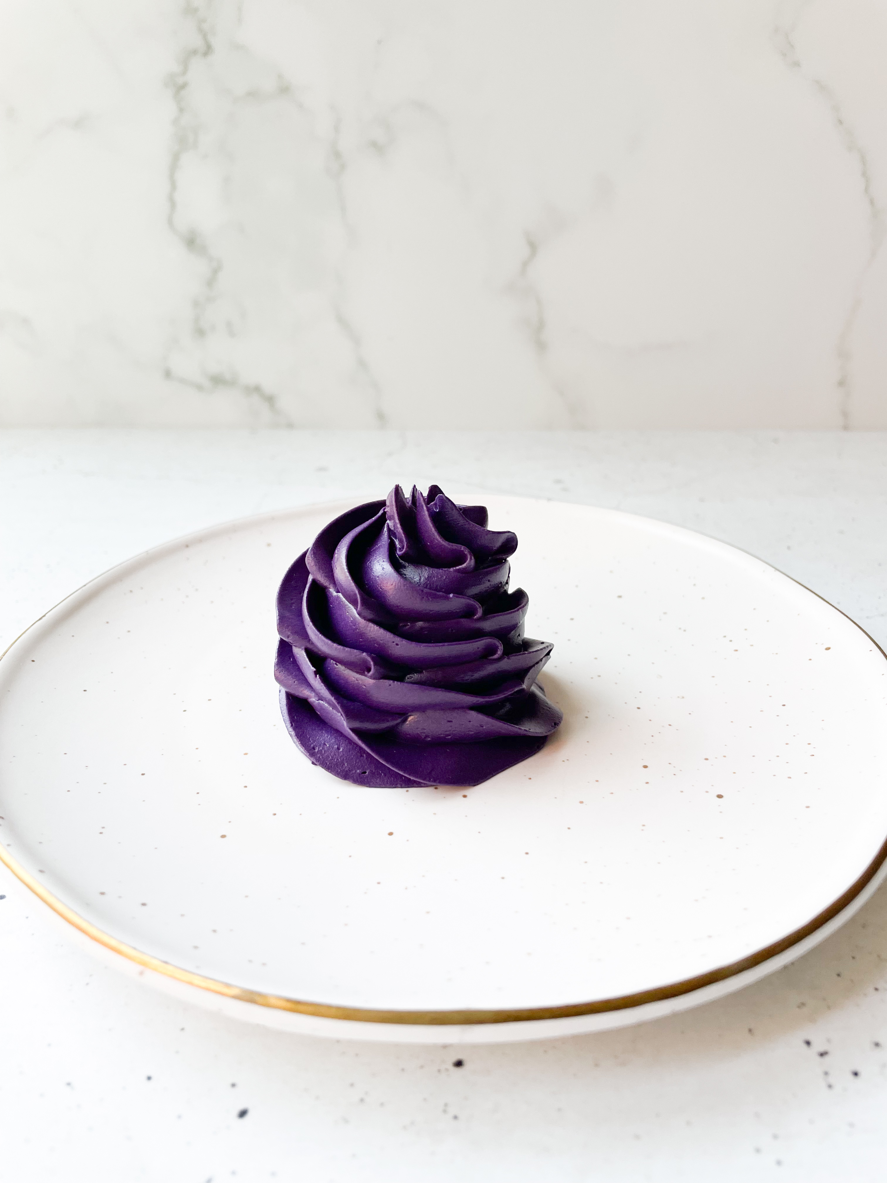 Ube Russian (Condensed Milk) Buttercream