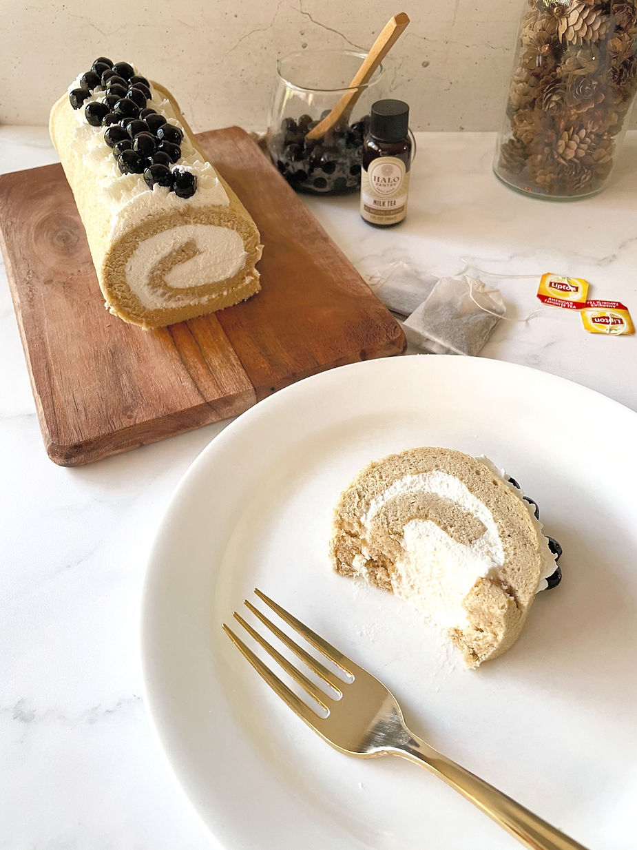 Milk tea chiffon cake