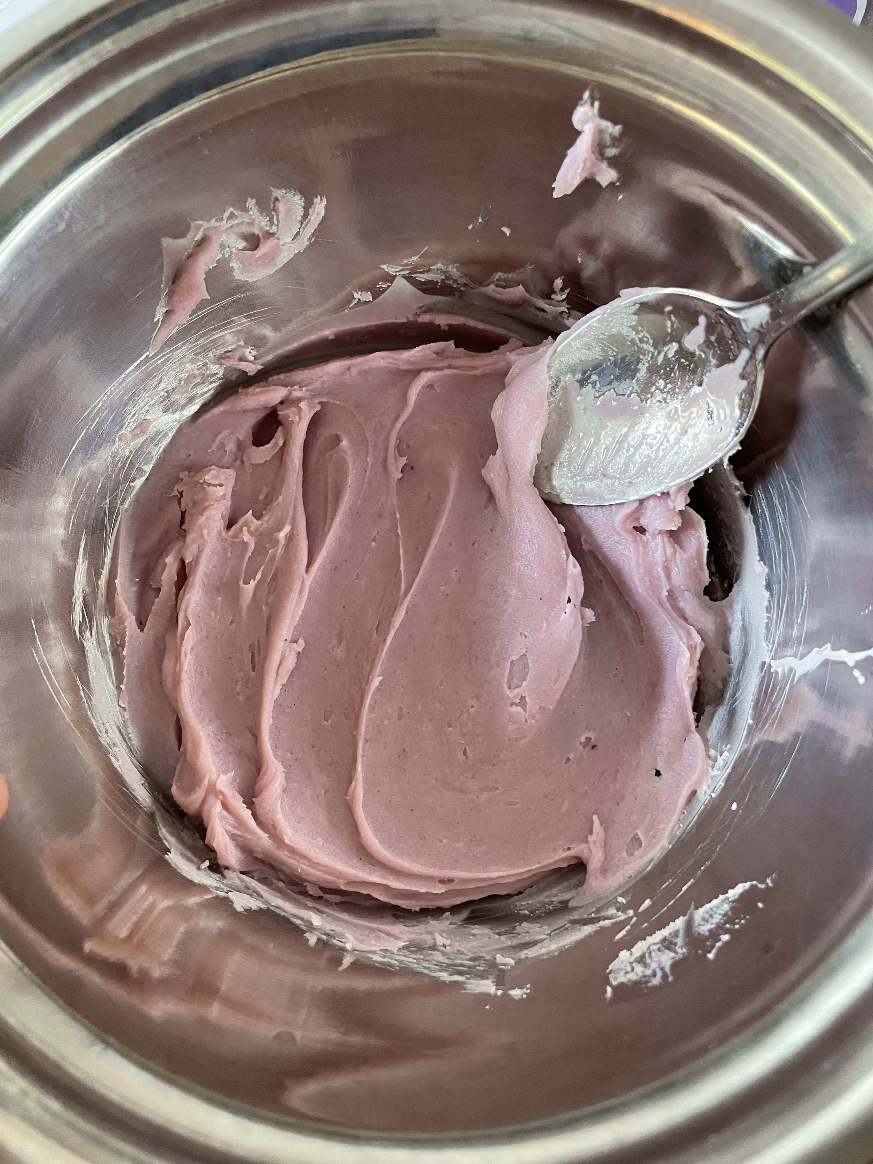 Ube White Chocolate Ganache