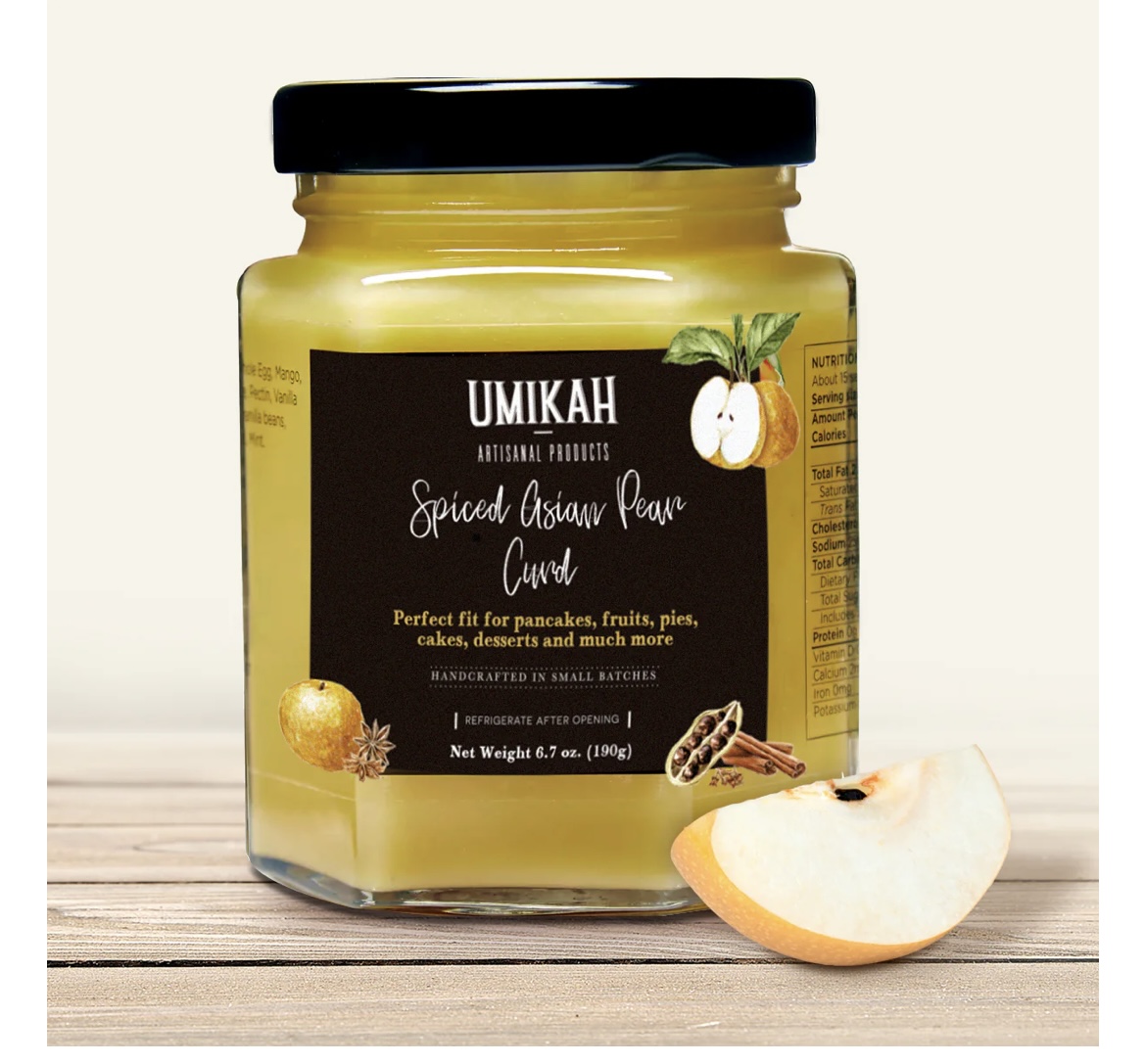 Umikah - Spiced Asian Pear Curd