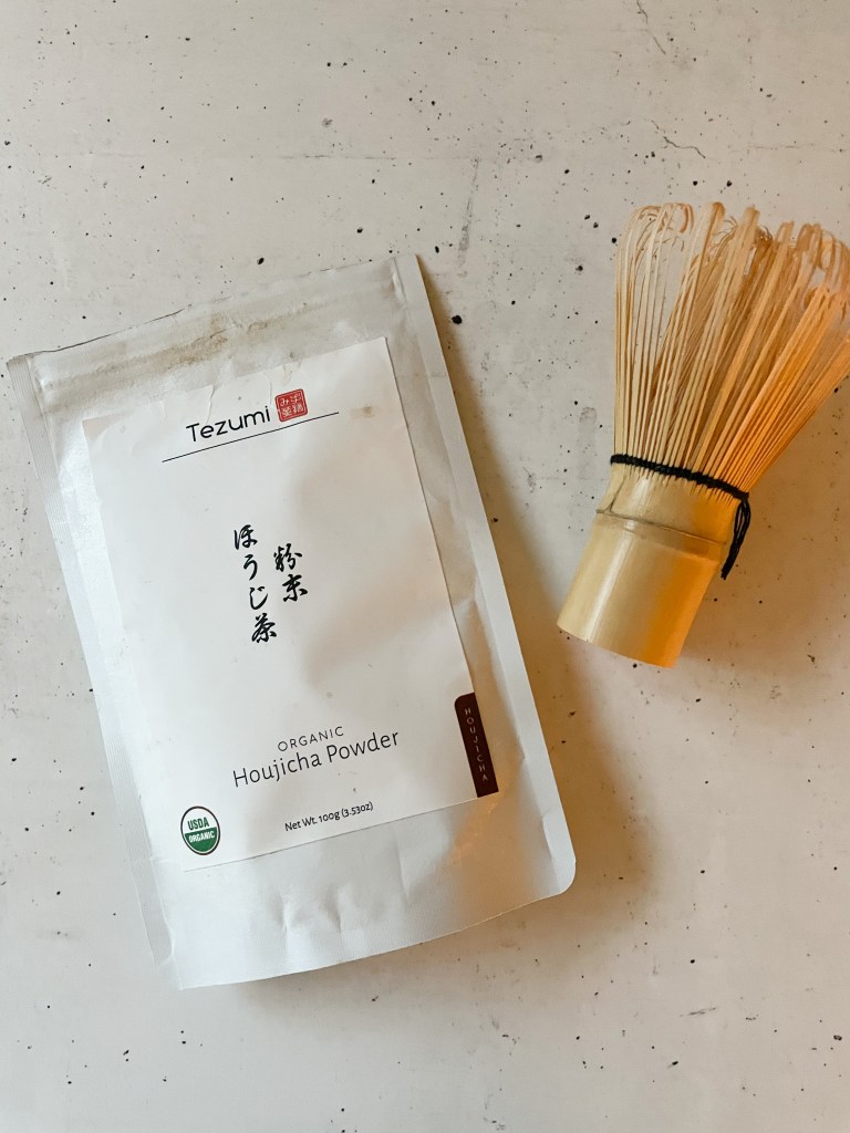 Houjicha powder from Tezumi