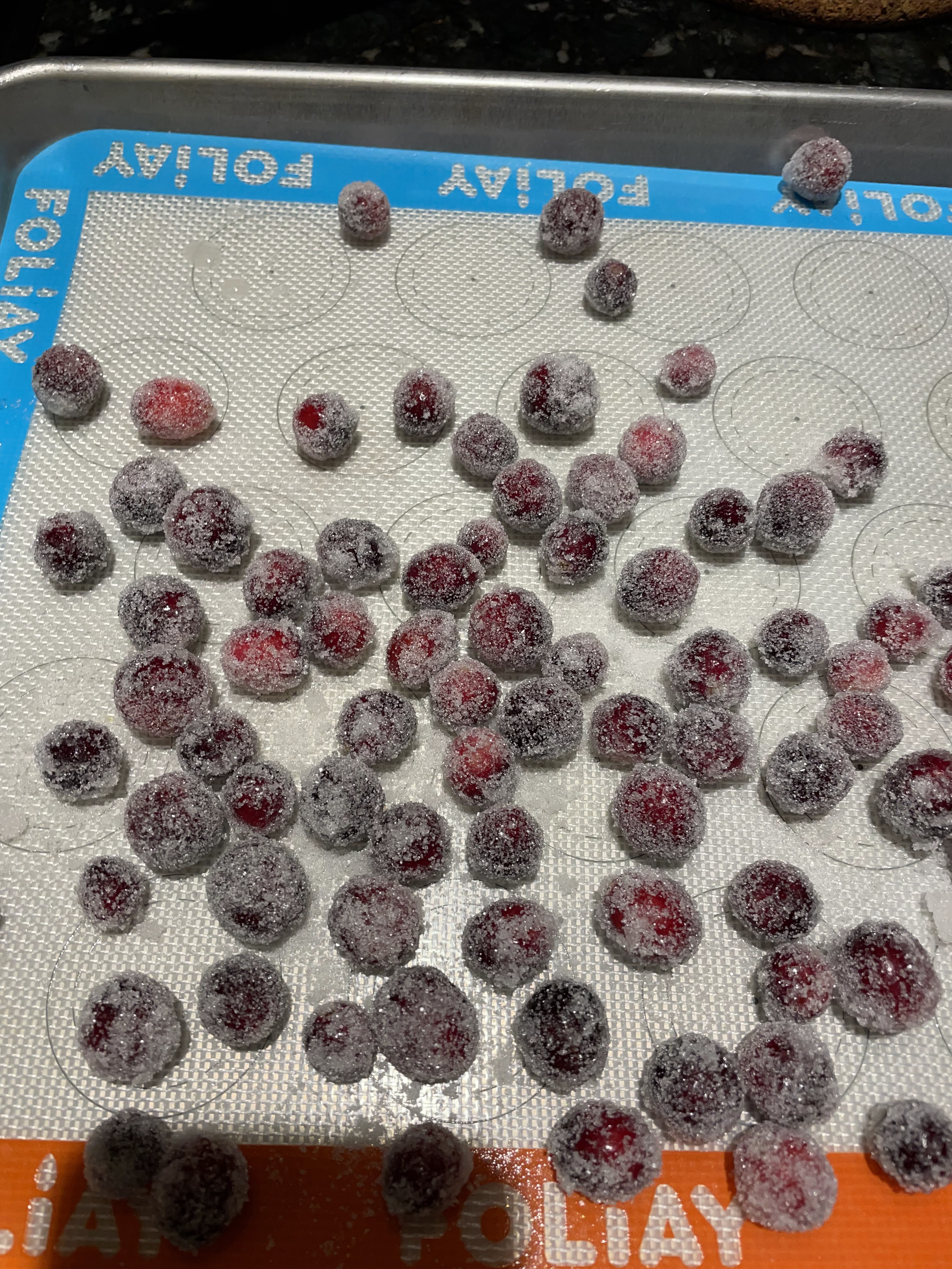 Sugared Cranberries