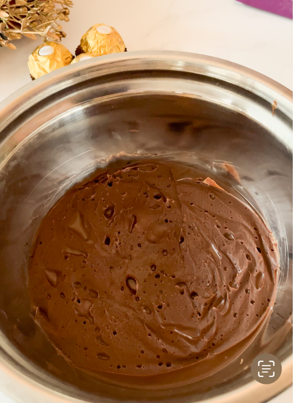 Hazelnut Dark Chocolate Ganache