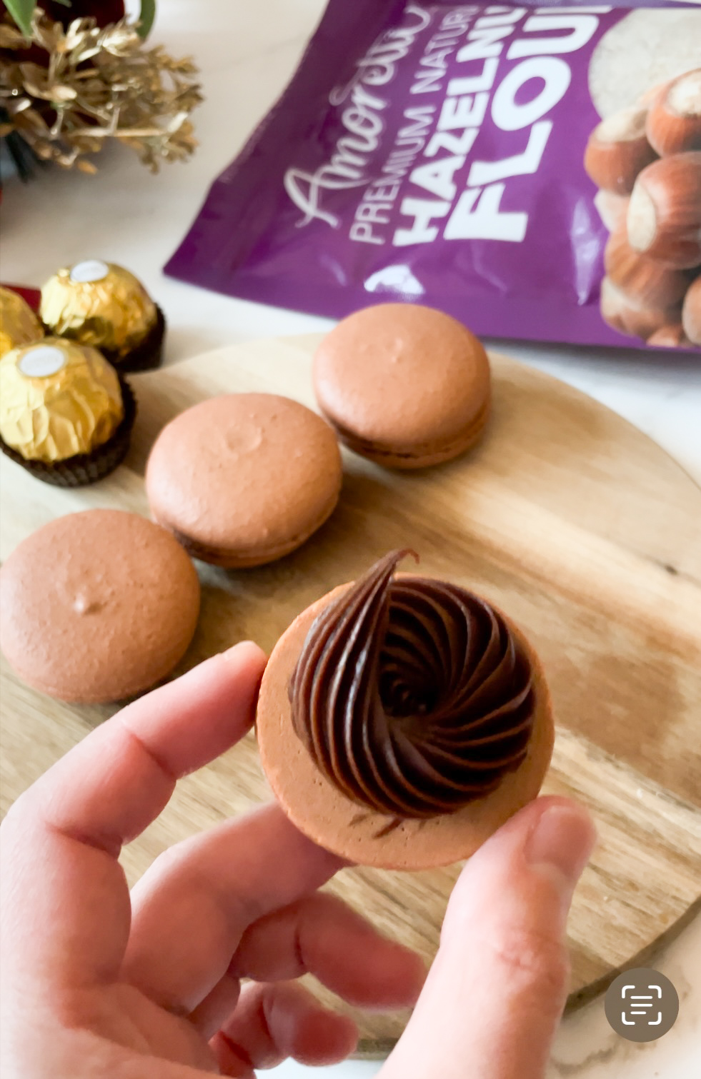 Hazelnut Dark Chocolate Ganache