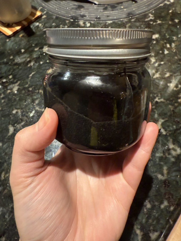 Black sesame paste homemade