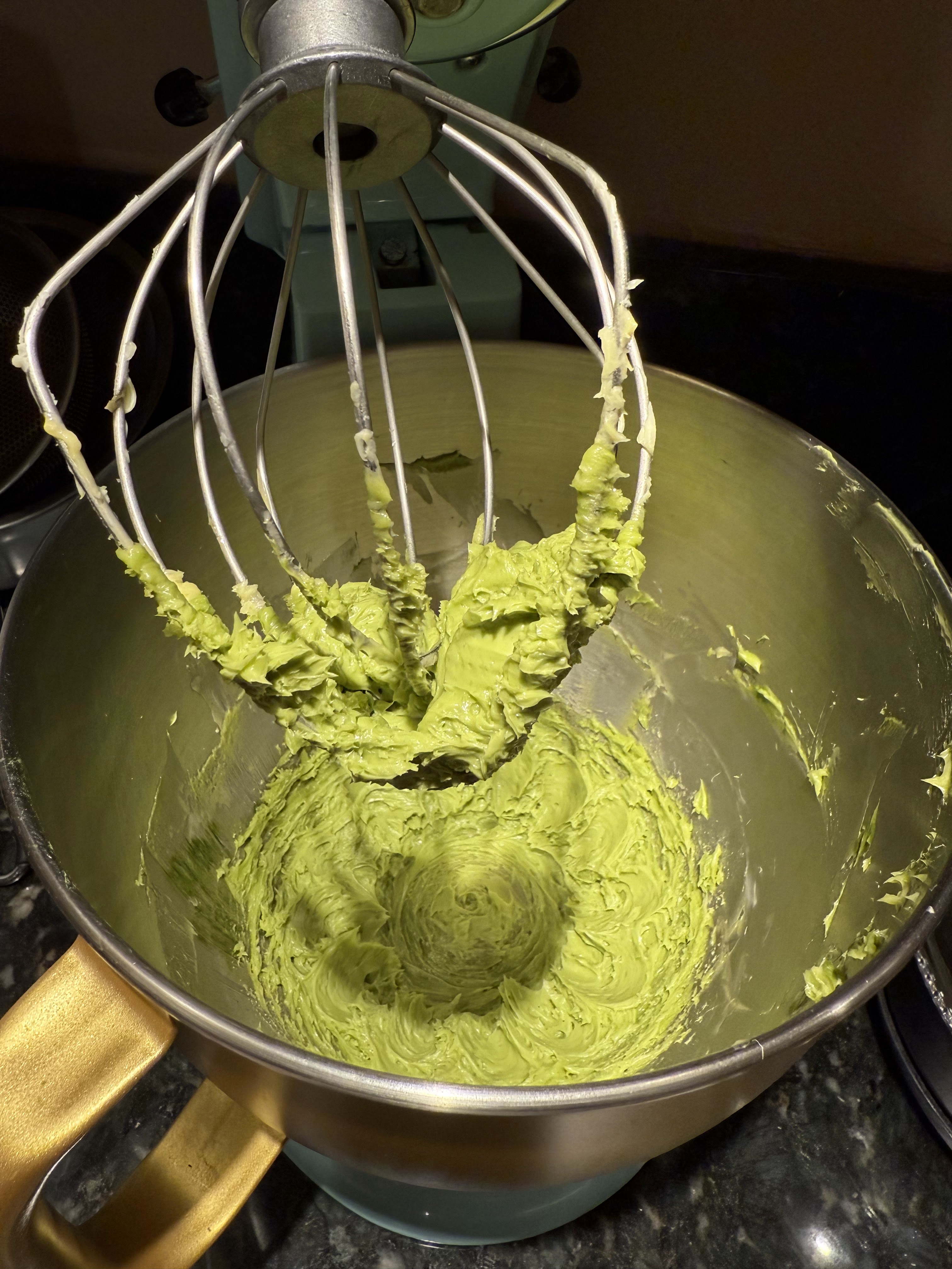 Matcha French Buttercream