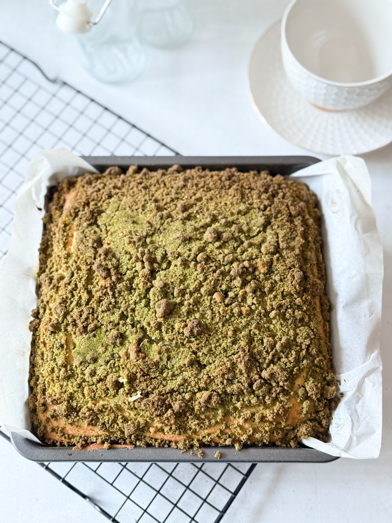 Done - Matcha Coffee Cake