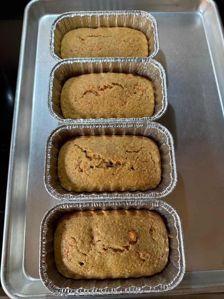 Gluten Free Mini Carrot Cakes