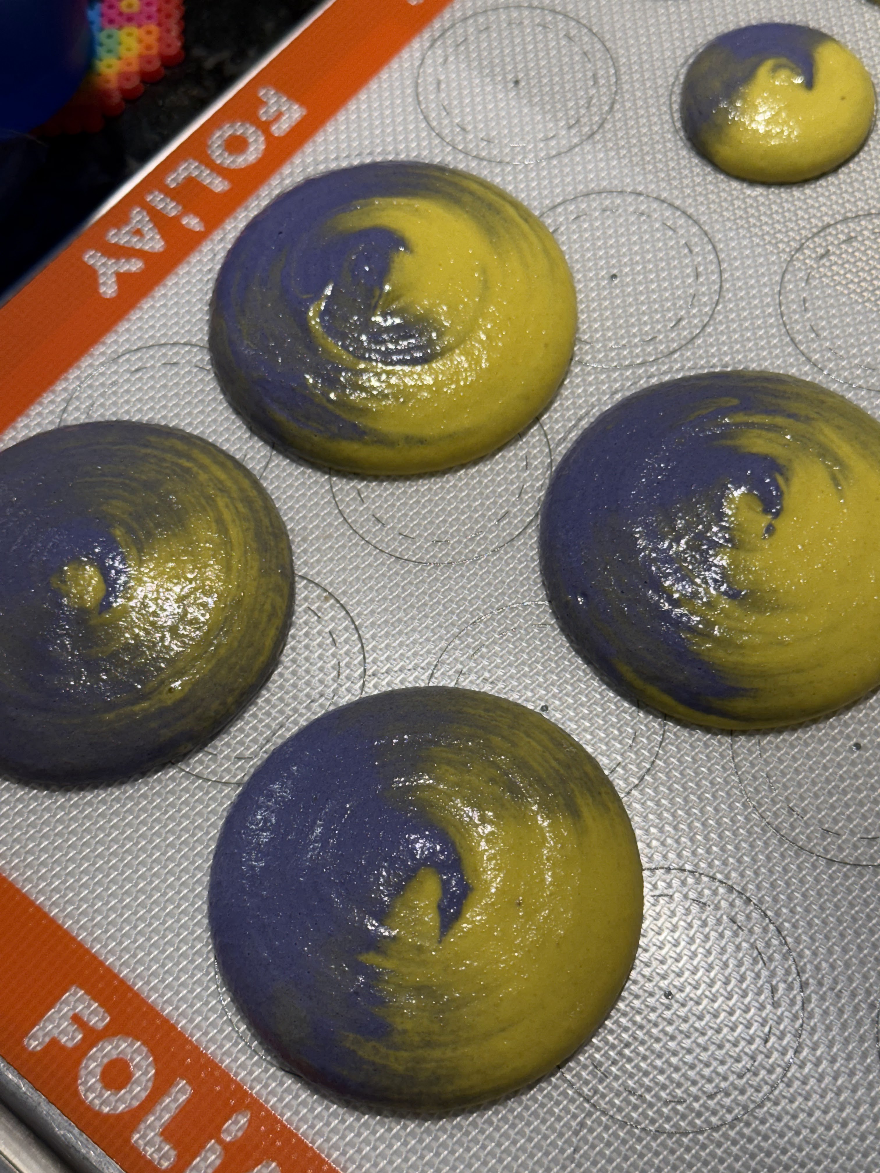 Yellow & Purple Batter