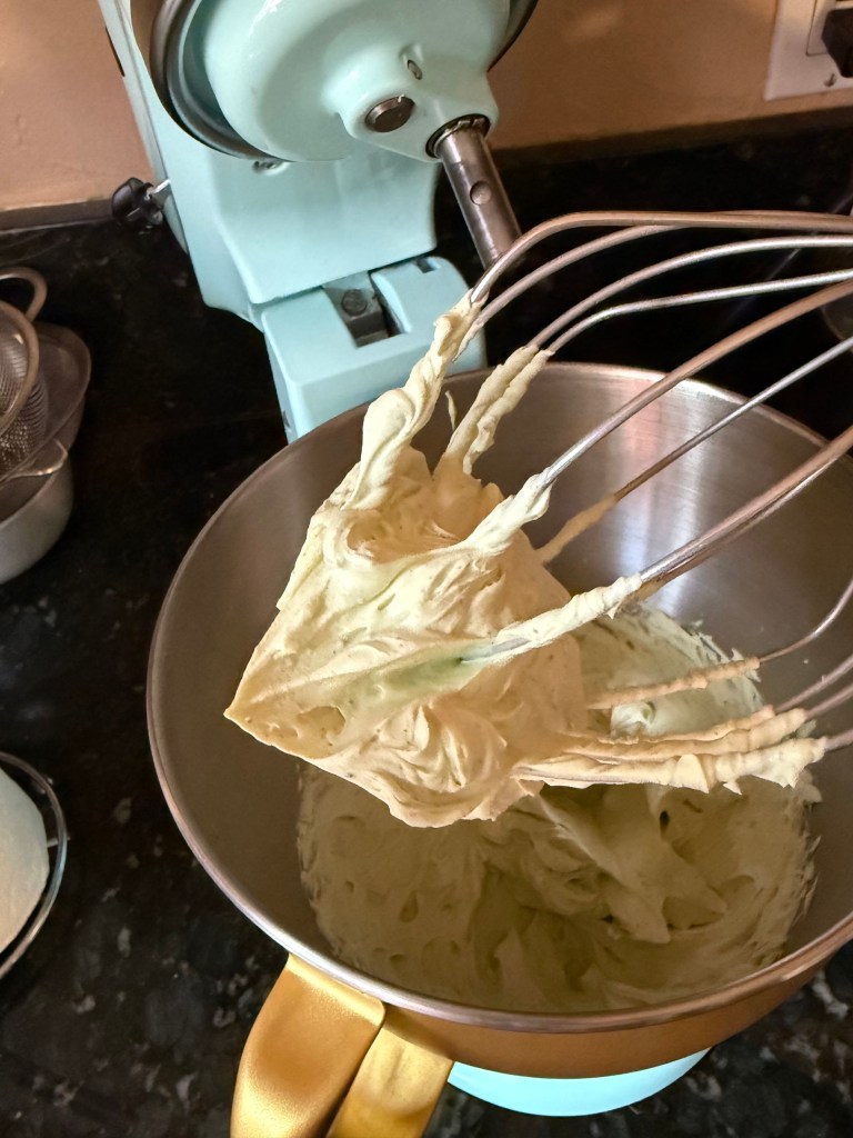 Matcha White Chocolate Whipped Ganache