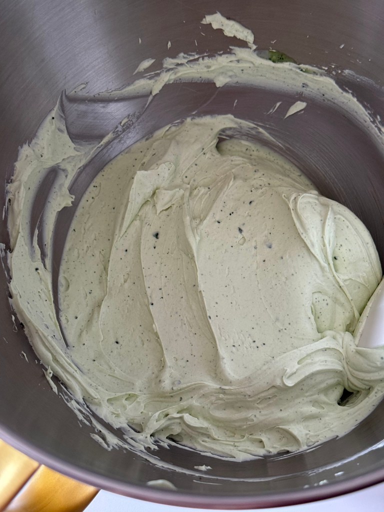 Matcha White Chocolate Whipped Ganache