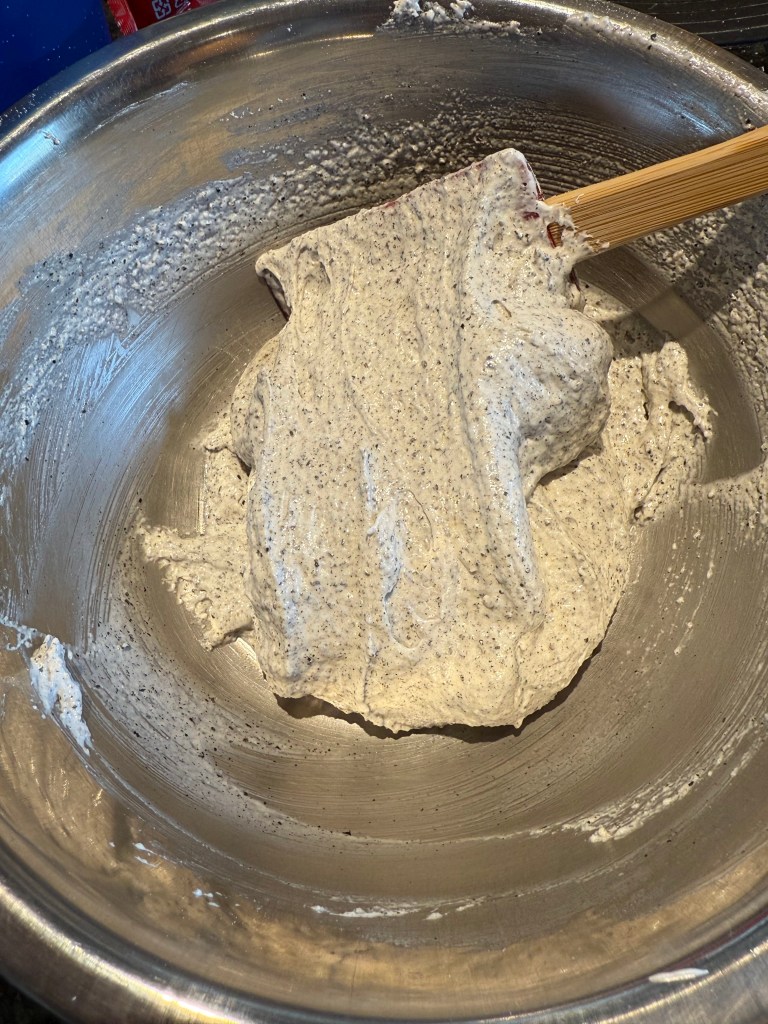 Meringue batter 