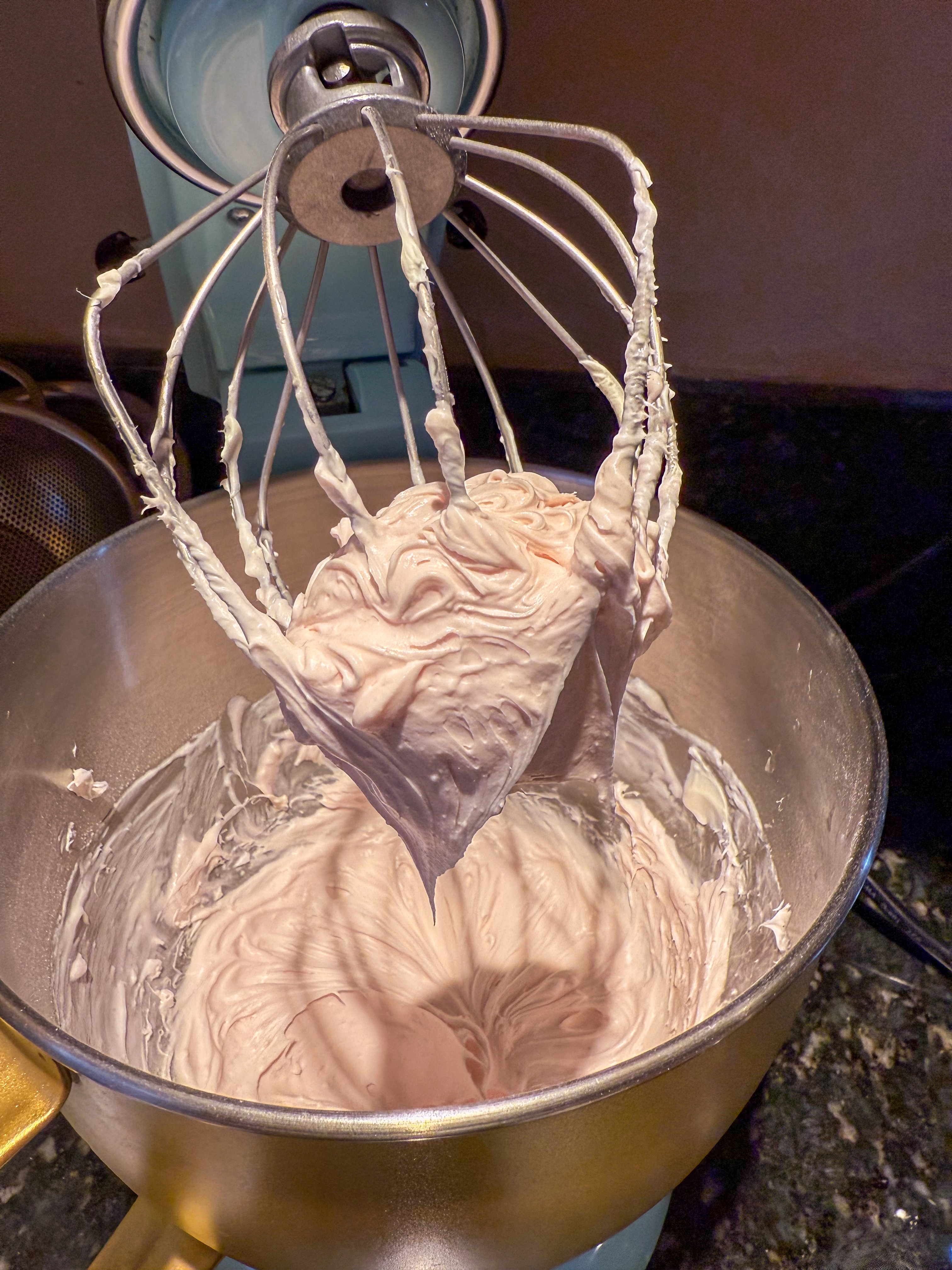 Strawberry cream cheese frosting