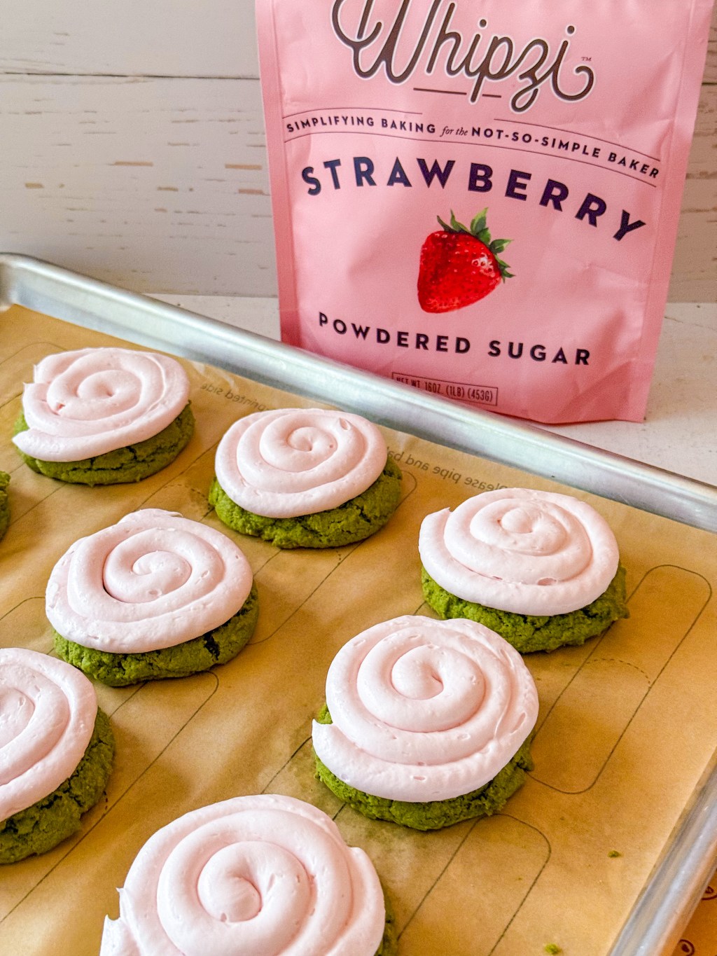 Gluten Free Matcha Latte&nbsp;Cookies