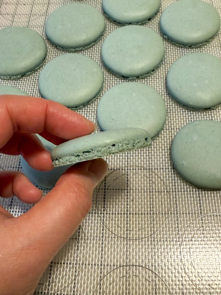 Oat flour macarons