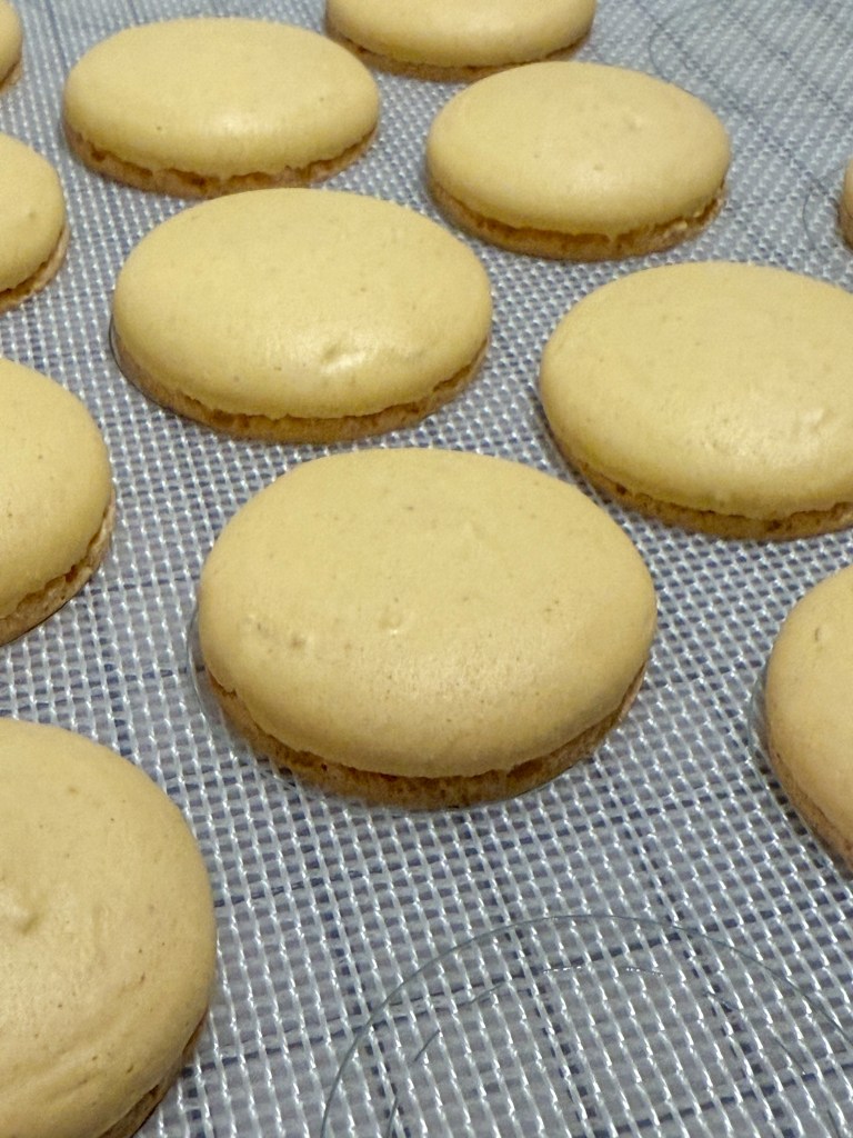 Corn flour macarons