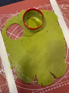 Matcha Shortbread Cookies