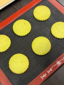 Matcha Shortbread Cookies
