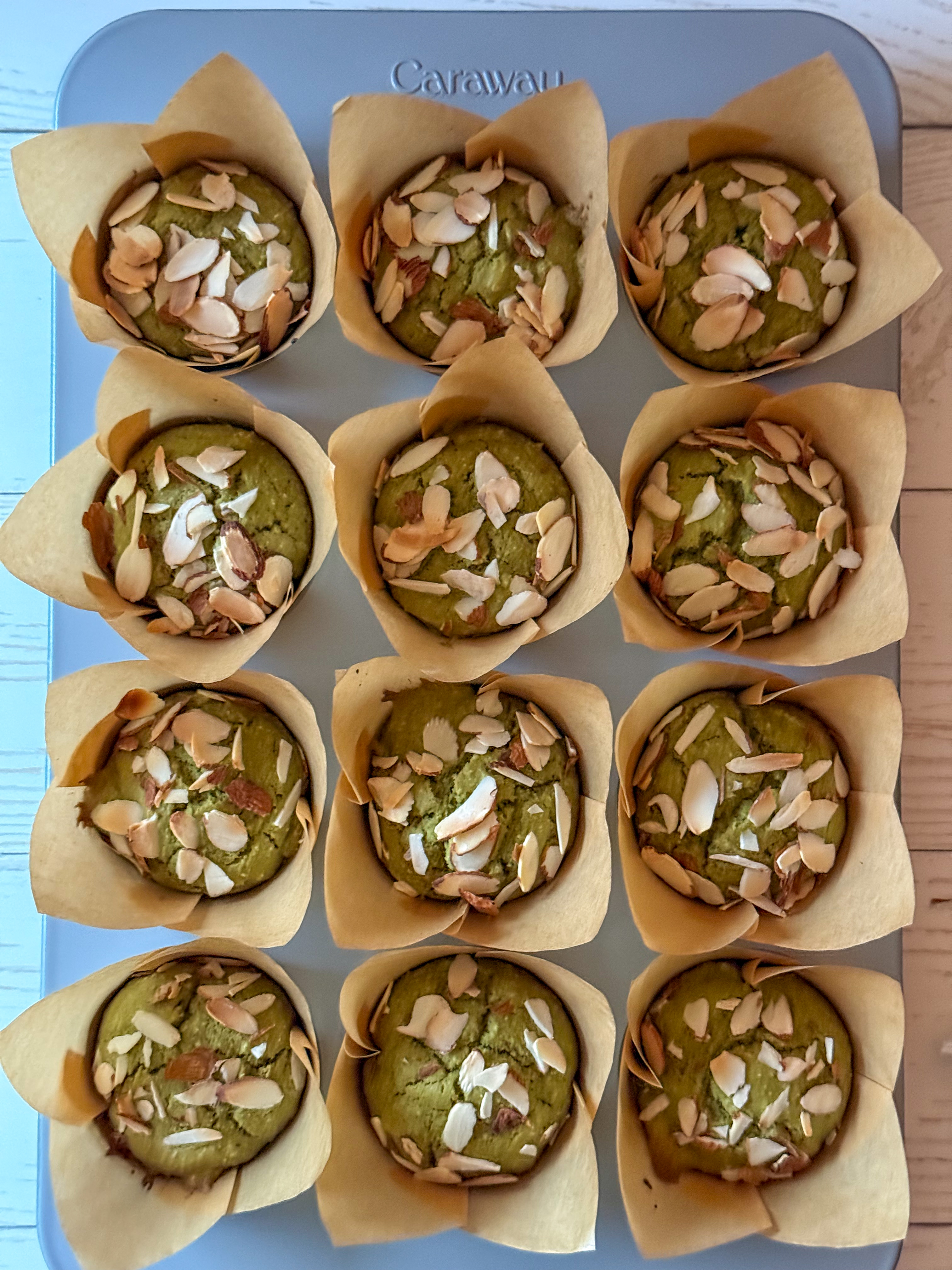 Gluten Free Matcha Muffins