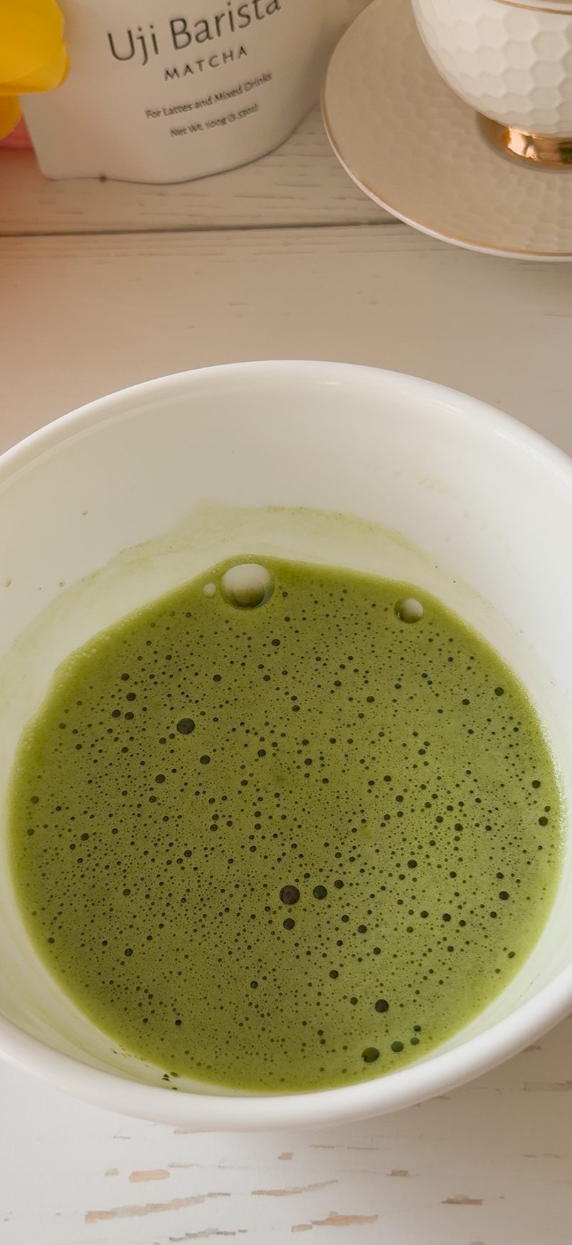 Matcha + water