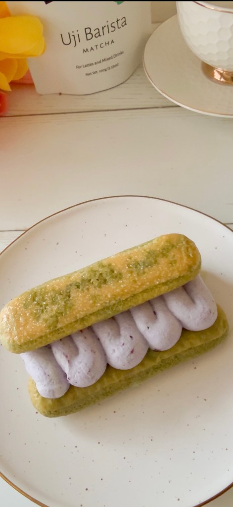 Soaked lady fingers - second layer