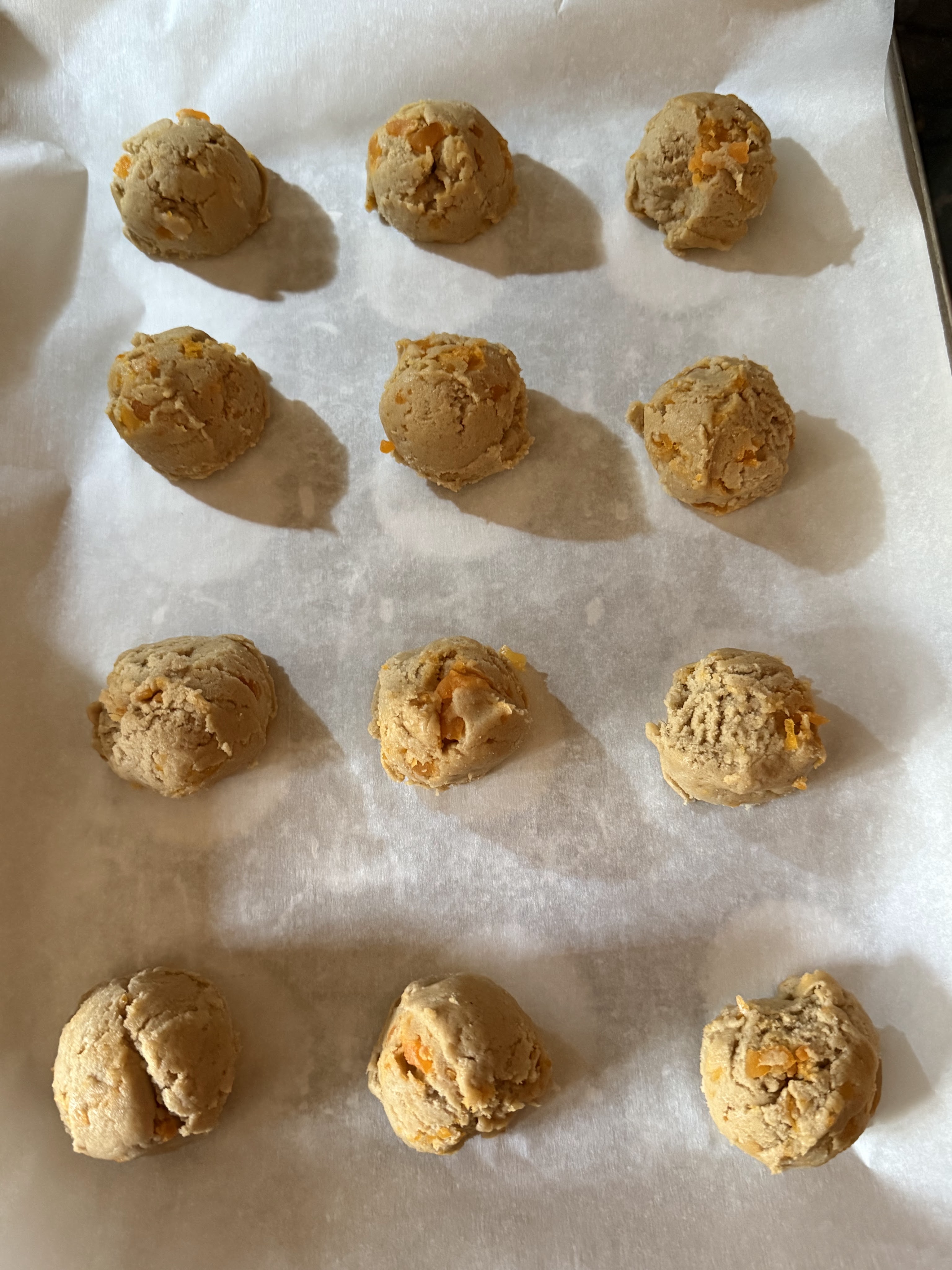 Gluten Free Vietnamese Coffee Salty Egg Yolk dough