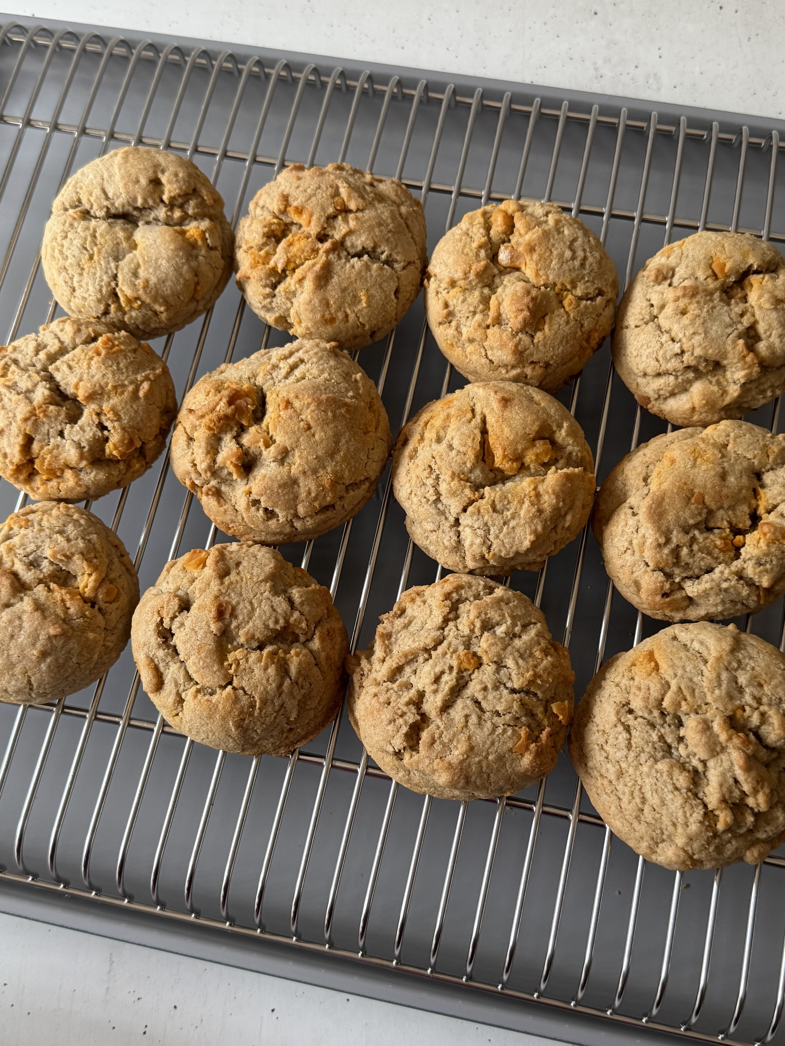 Gluten Free Vietnamese Coffee Salty Egg Yolk Cookies