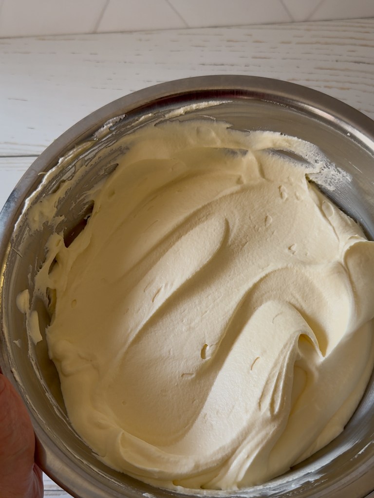 Mascarpone Cream + whipped cream