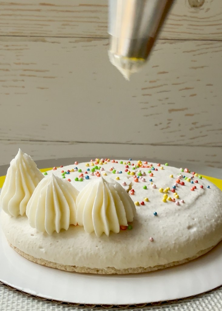 Birthday Macaron Cake