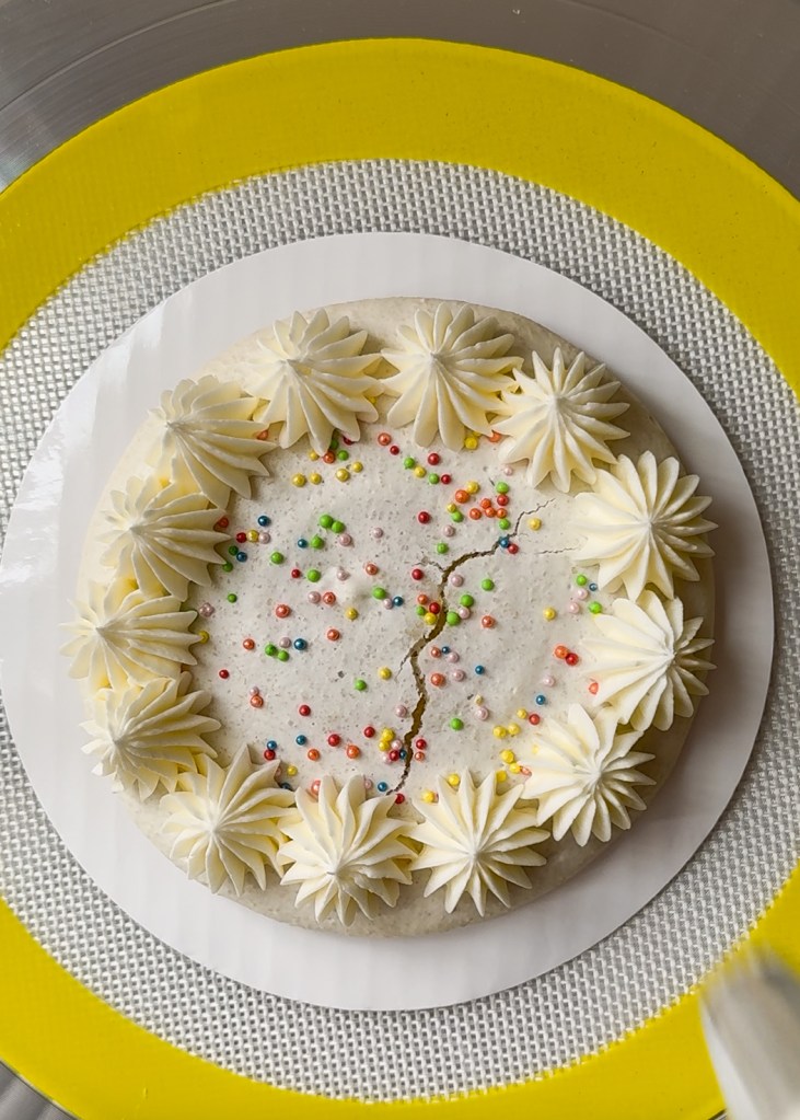 Birthday Macaron Cake