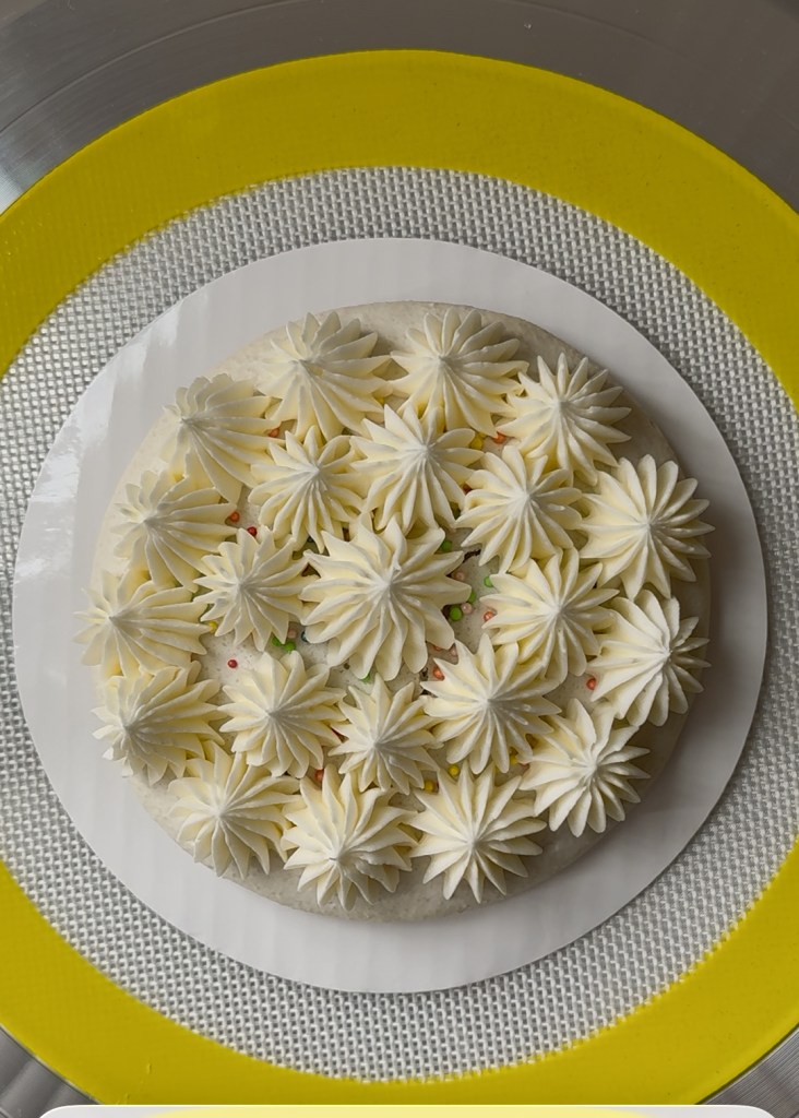 Birthday Macaron Cake