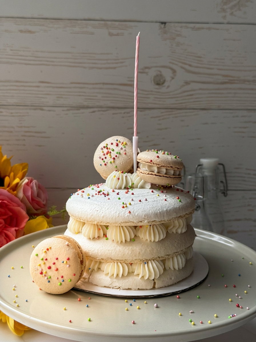 img_7283 Birthday Macaron Cake