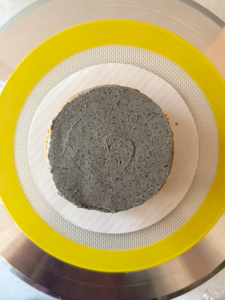 Ube Black Sesame Cake