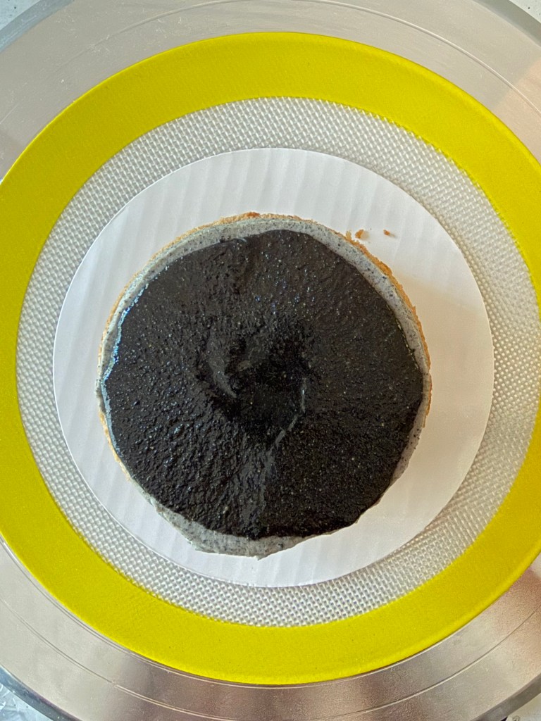 Ube Black Sesame Cake