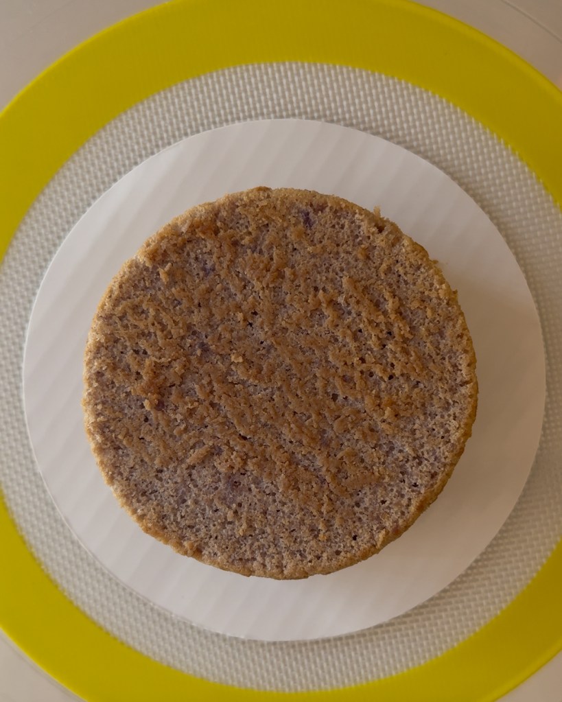 Ube Black Sesame Cake