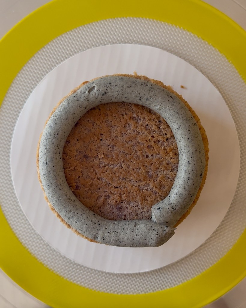 Ube Black Sesame Cake