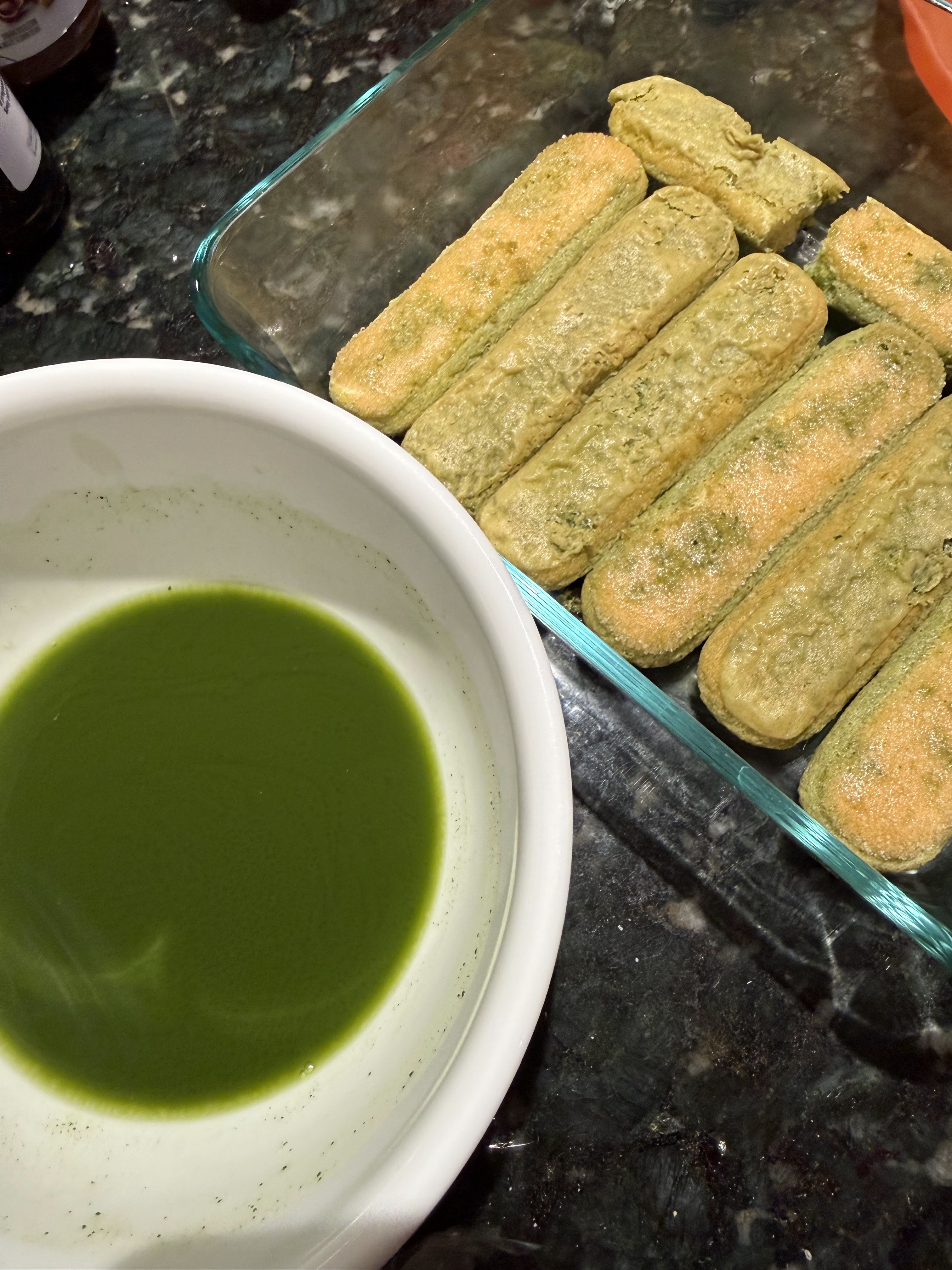 No Bake Matcha Tiramisu