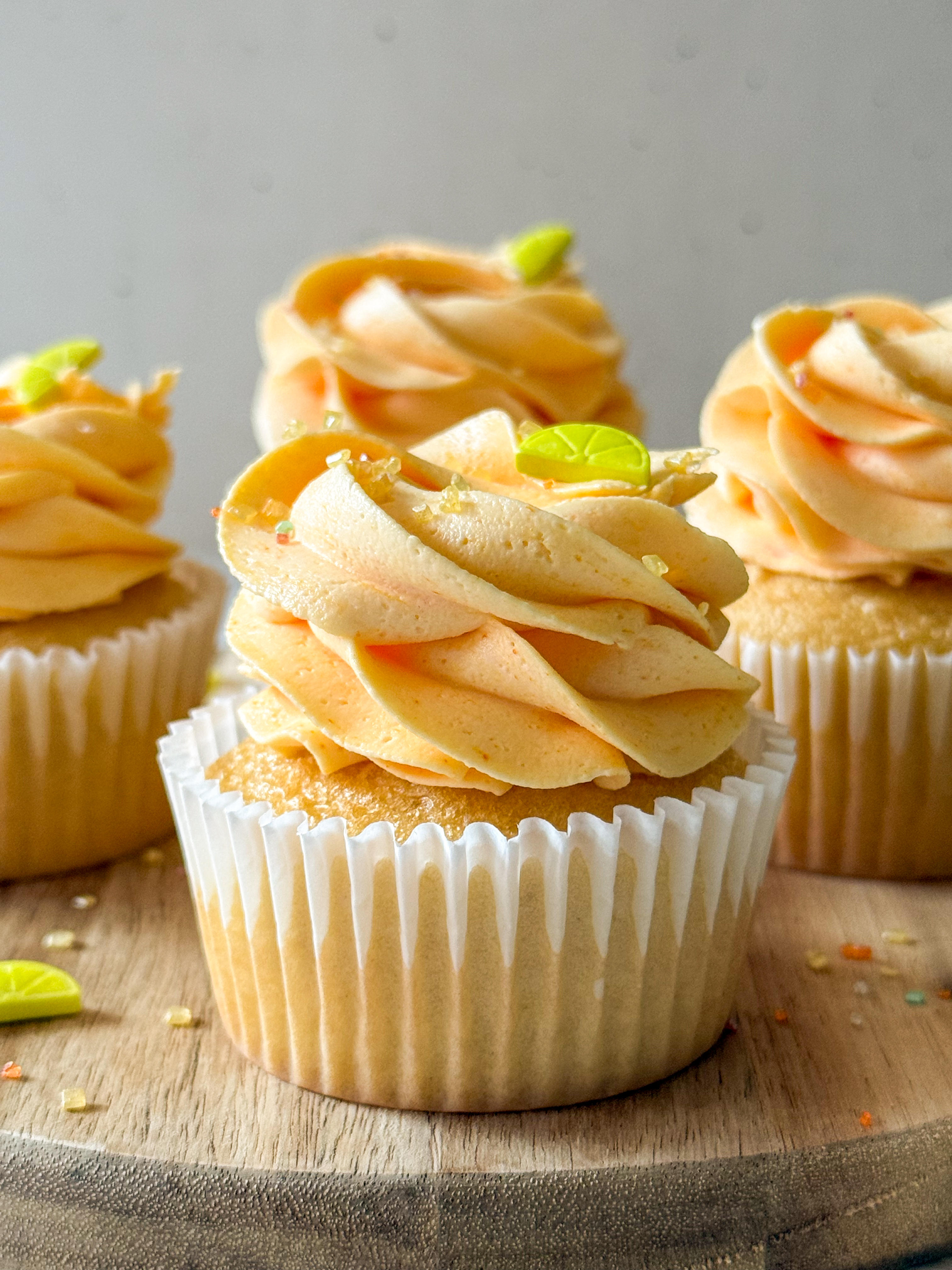 Gluten Free Mango Lime Cupcakes
