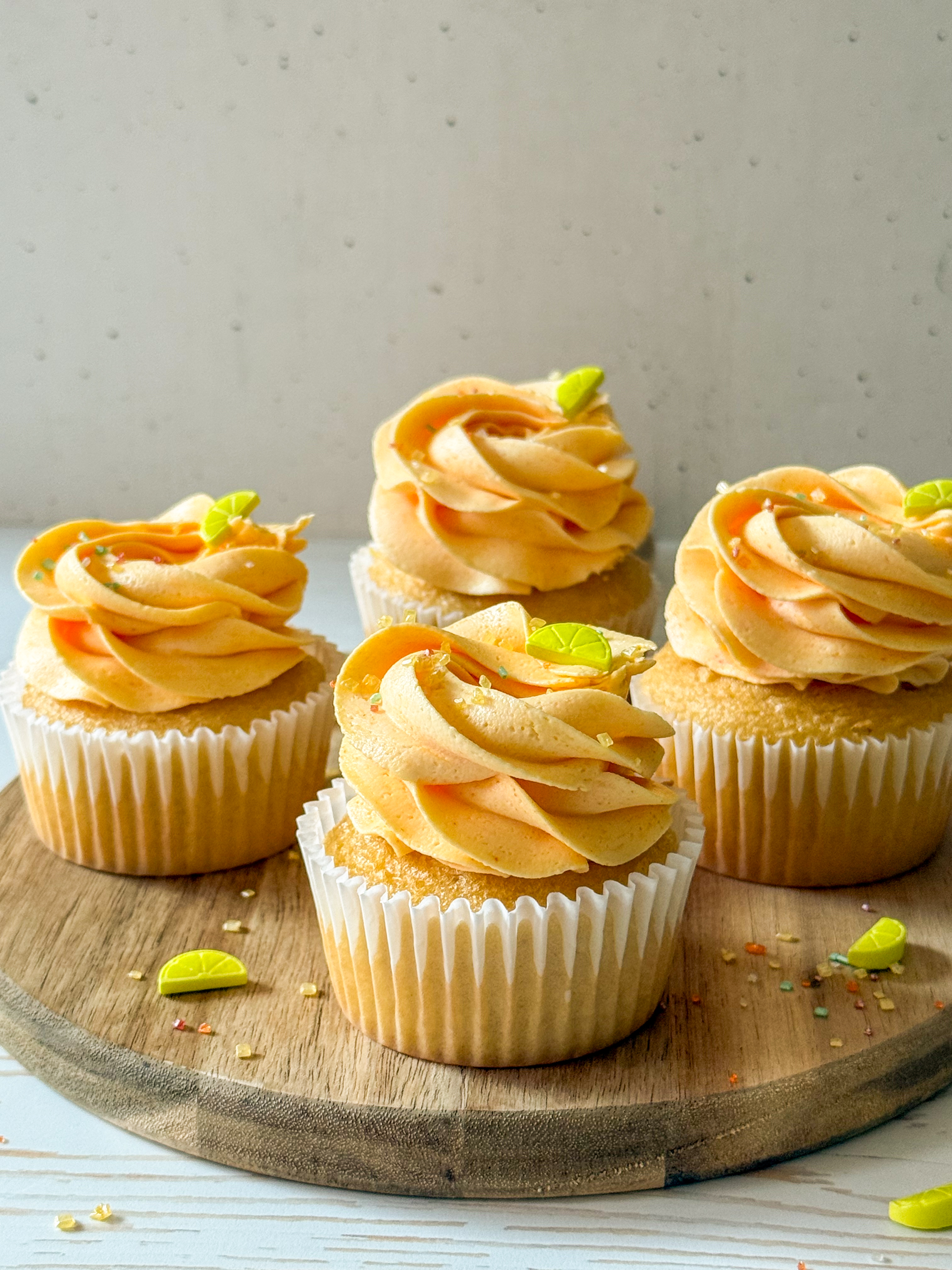 Gluten Free Mango Lime Cupcakes