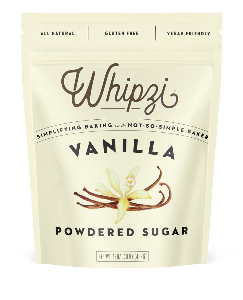Whipzi vanilla powdered sugar